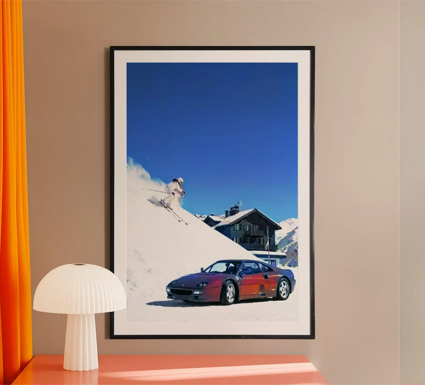 auto e sci poster da rapunsell