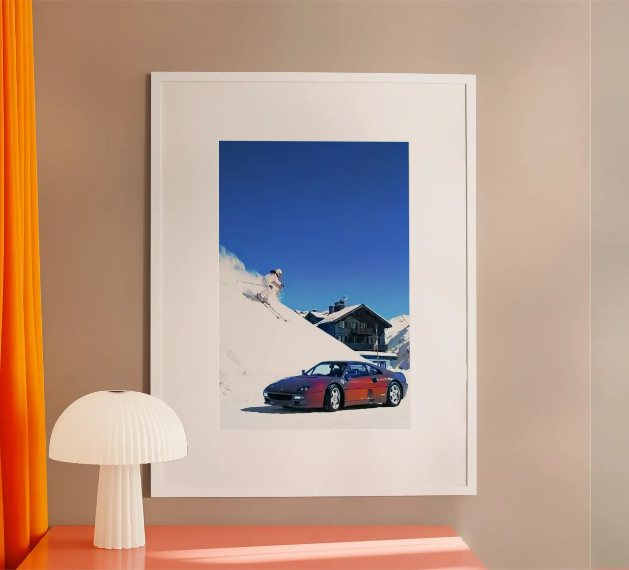 auto e sci poster da rapunsell