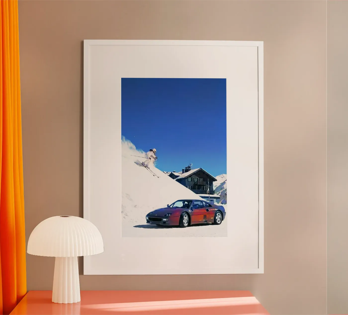 auto e sci poster da rapunsell