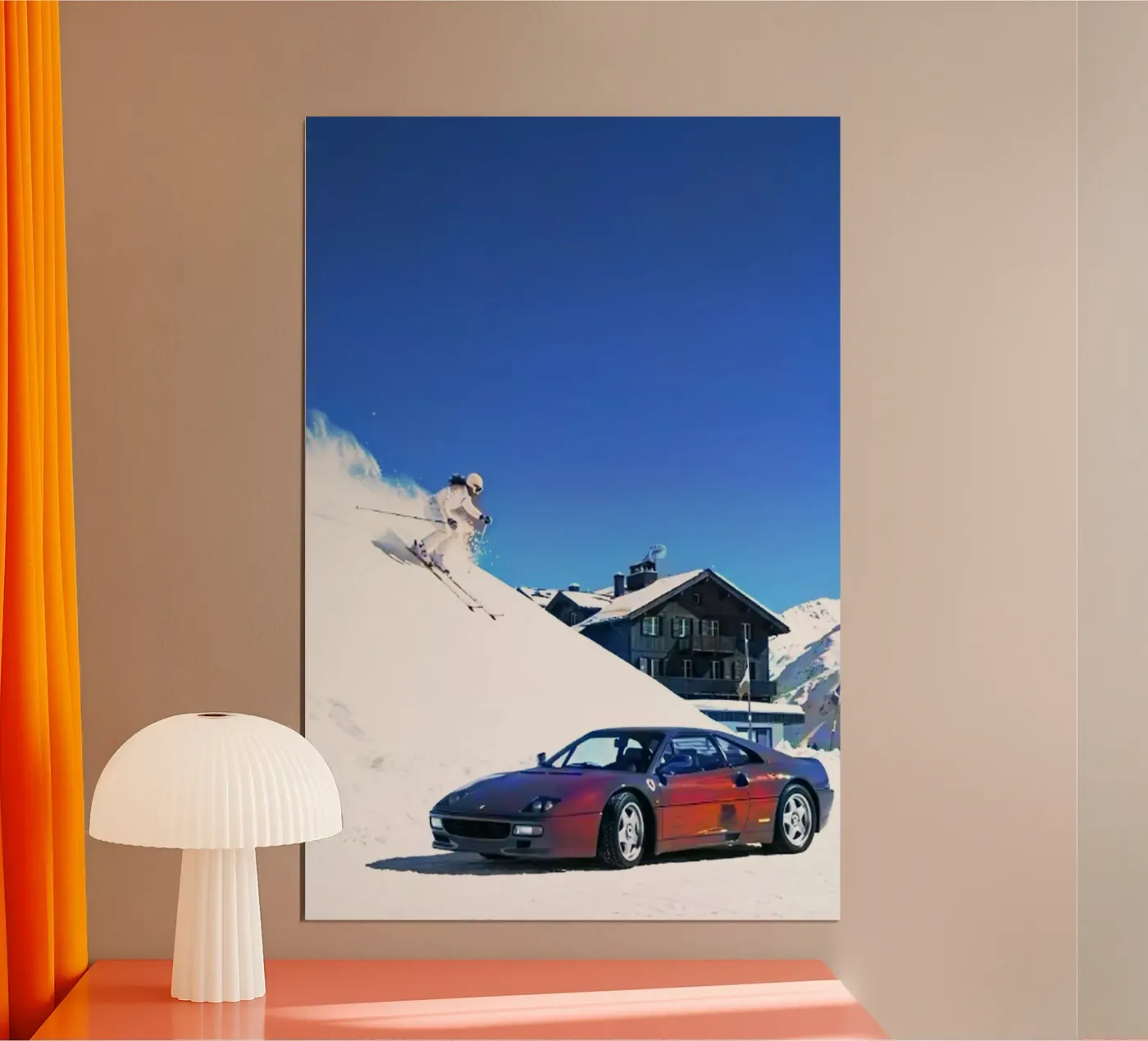 auto e sci poster da rapunsell