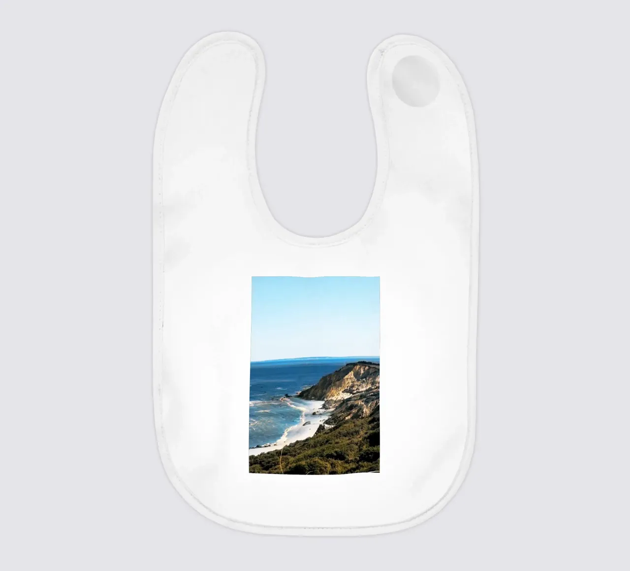 corallo sulla spiaggia bavaglino da rapunsell