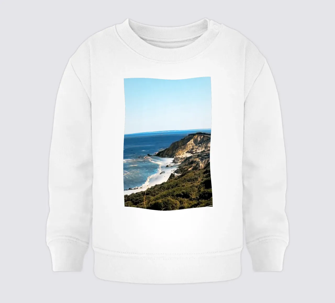 corallo sulla spiaggia felpa neonato da rapunsell