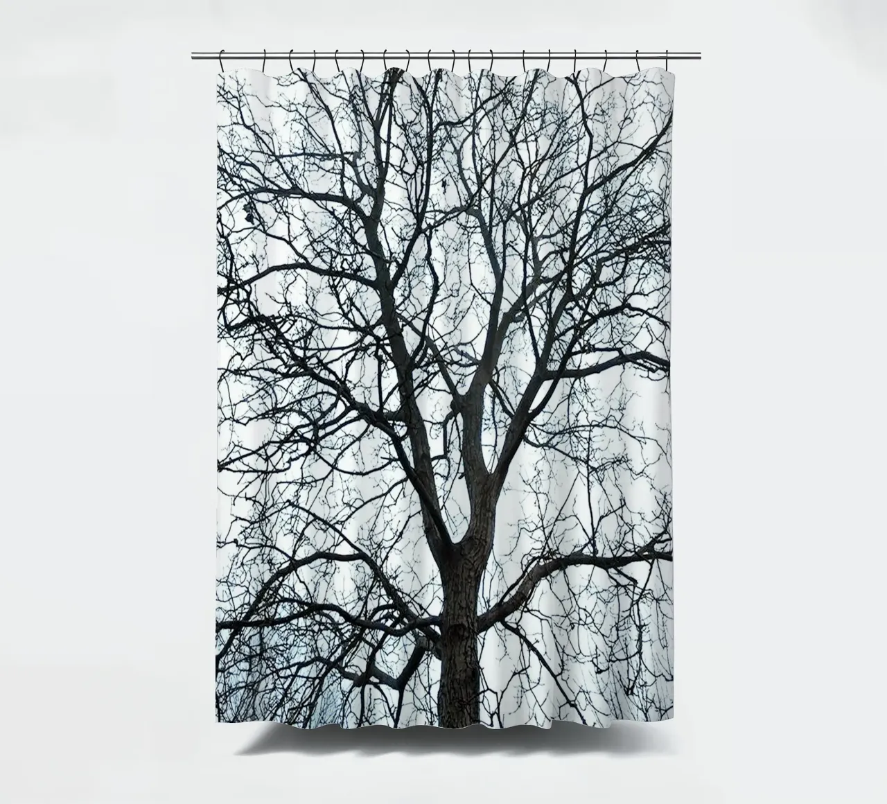 Alberi secchi tenda da doccia da rapunsell