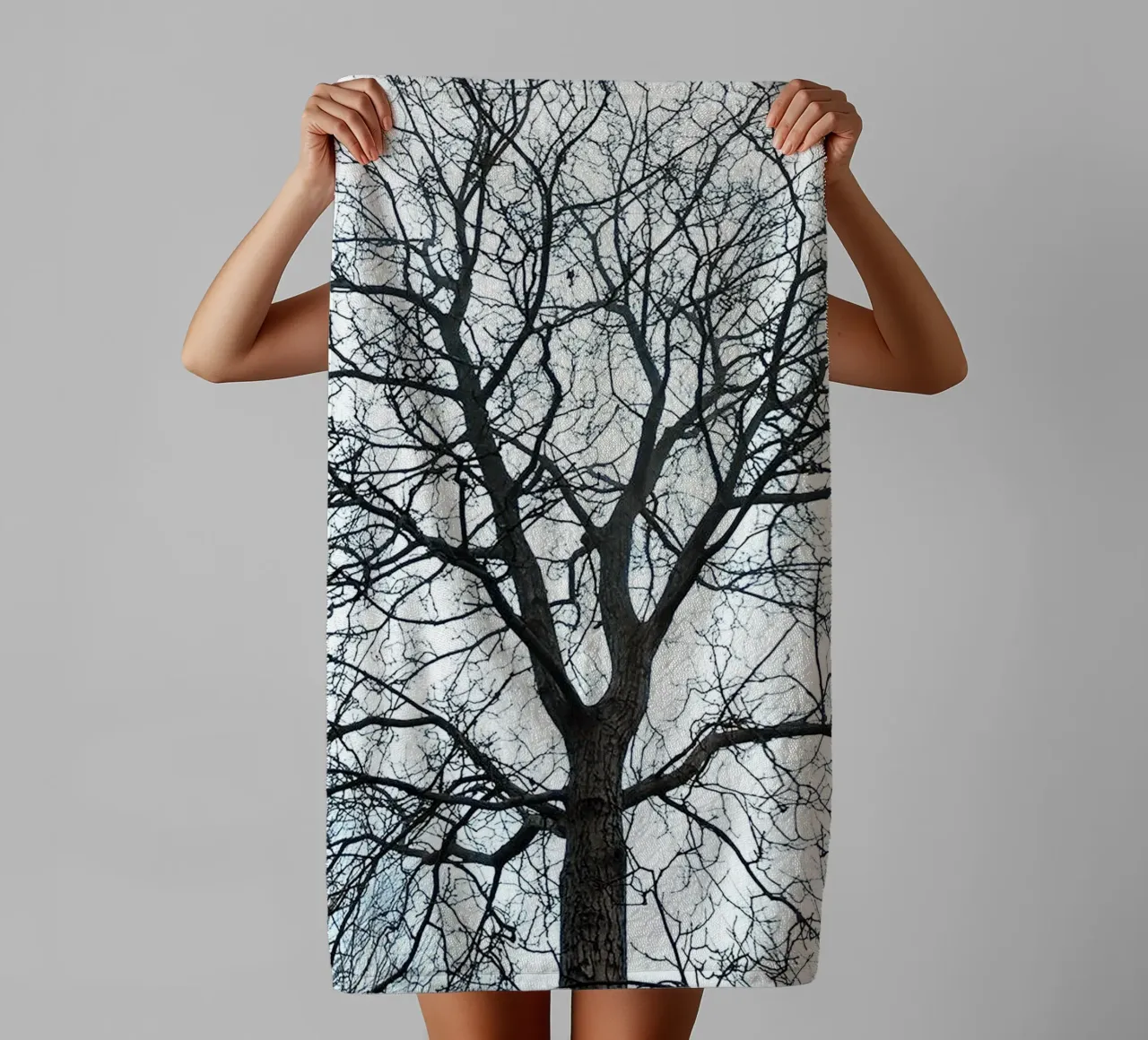 Alberi secchi asciugamano da bagno da rapunsell