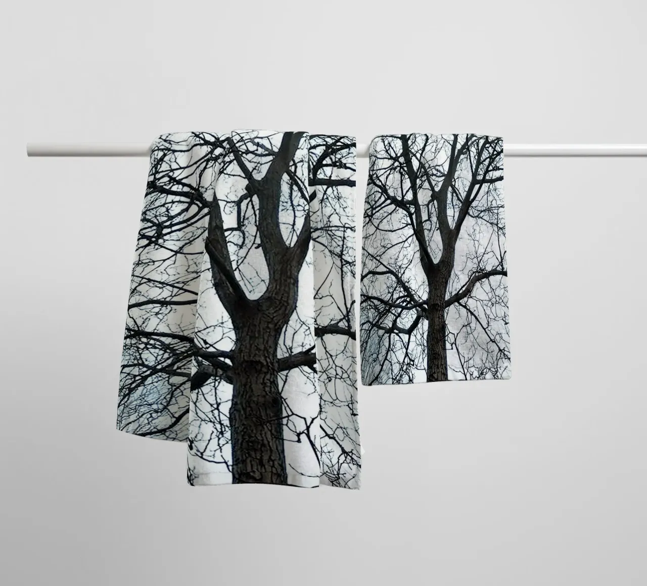 Alberi secchi asciugamano da bagno da rapunsell