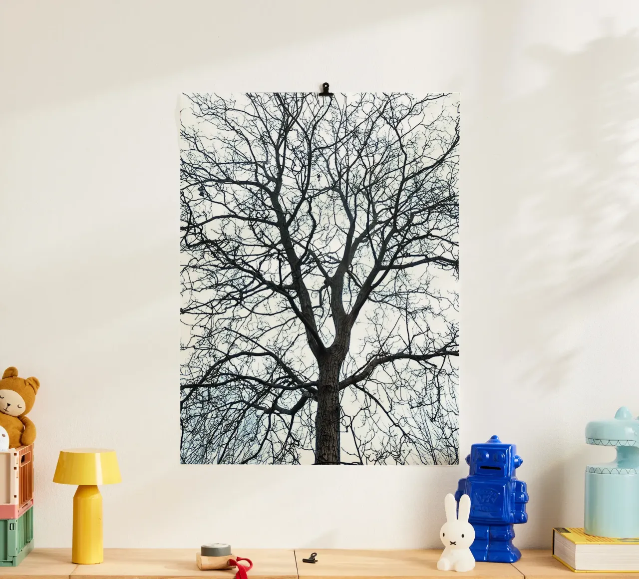Alberi secchi poster da rapunsell