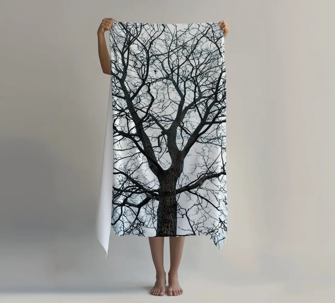 Alberi secchi telo mare da rapunsell