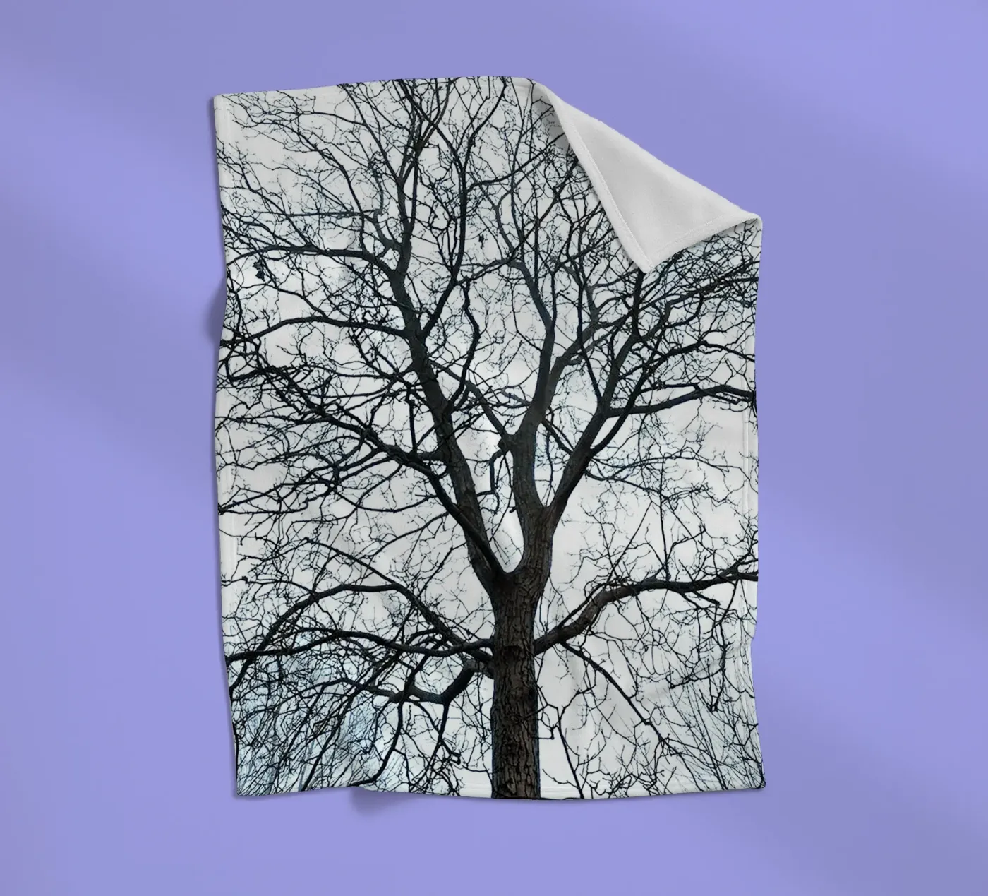 Dry Trees fleece blanket by rapunsell