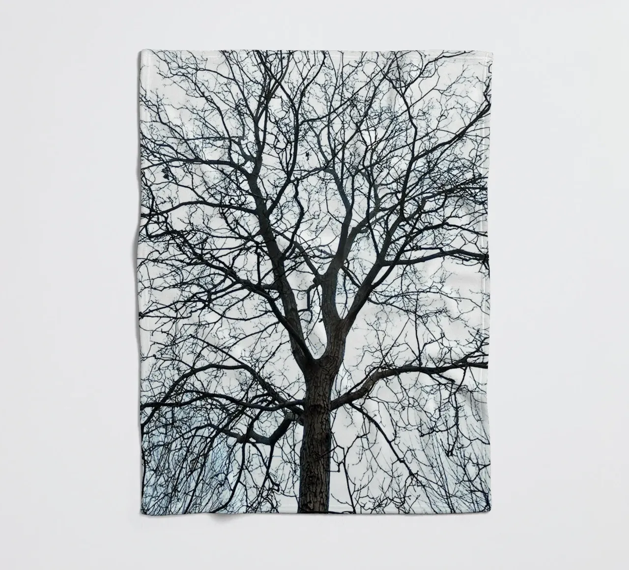 Alberi secchi coperta in pile da rapunsell