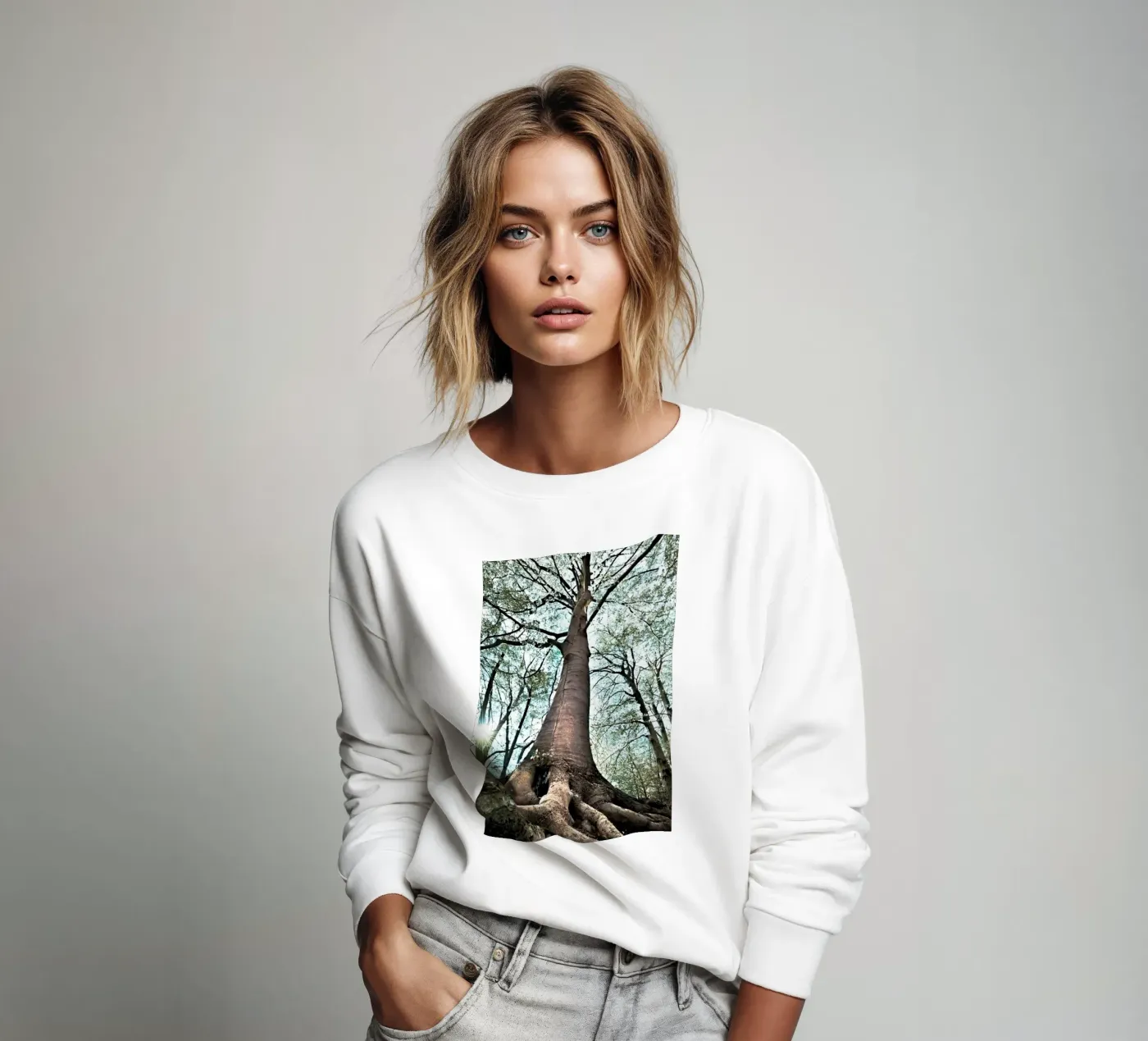 Forest Tree Sweatshirt von rapunsell