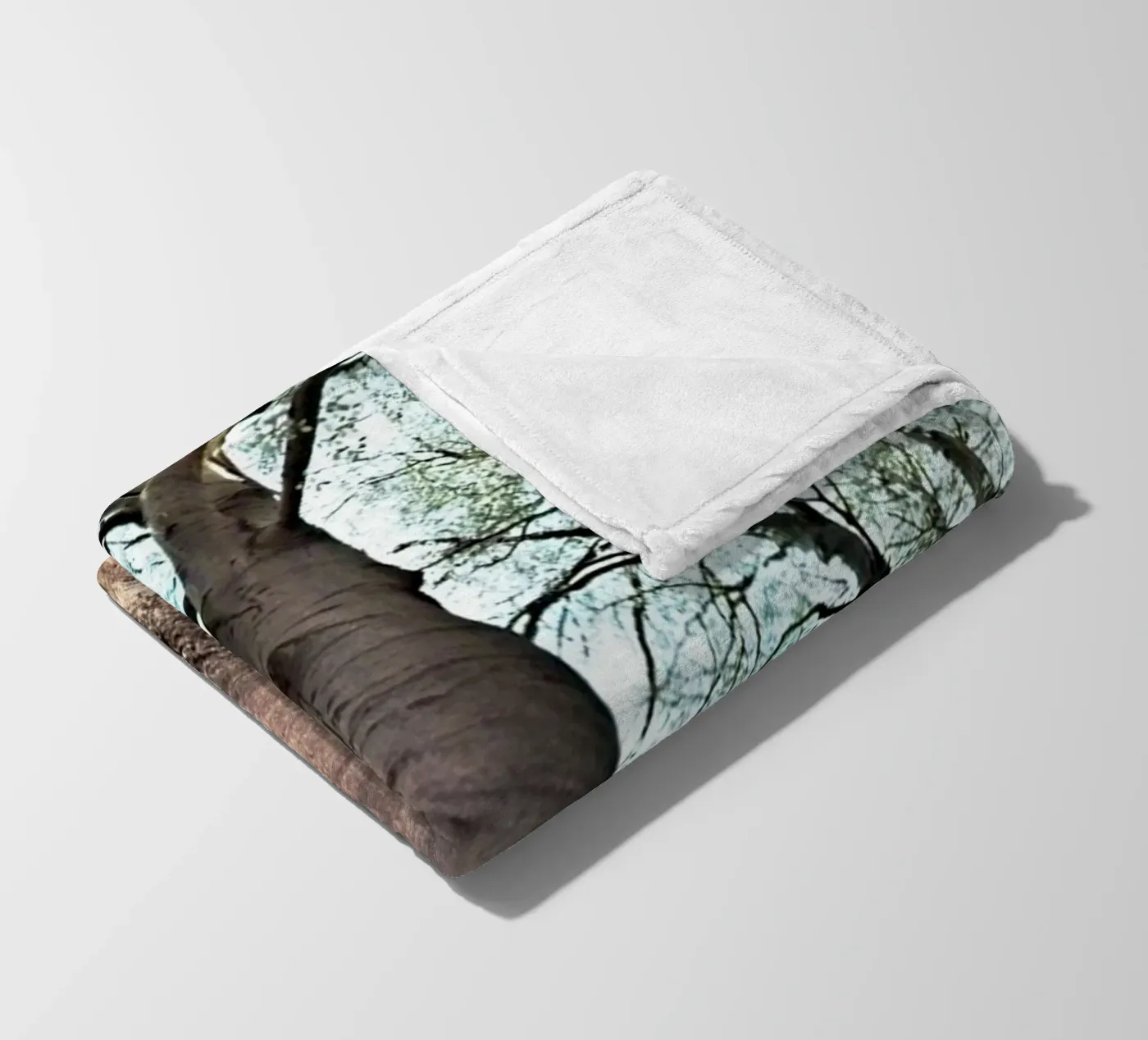 Waldbaum Fleecedecke von rapunsell
