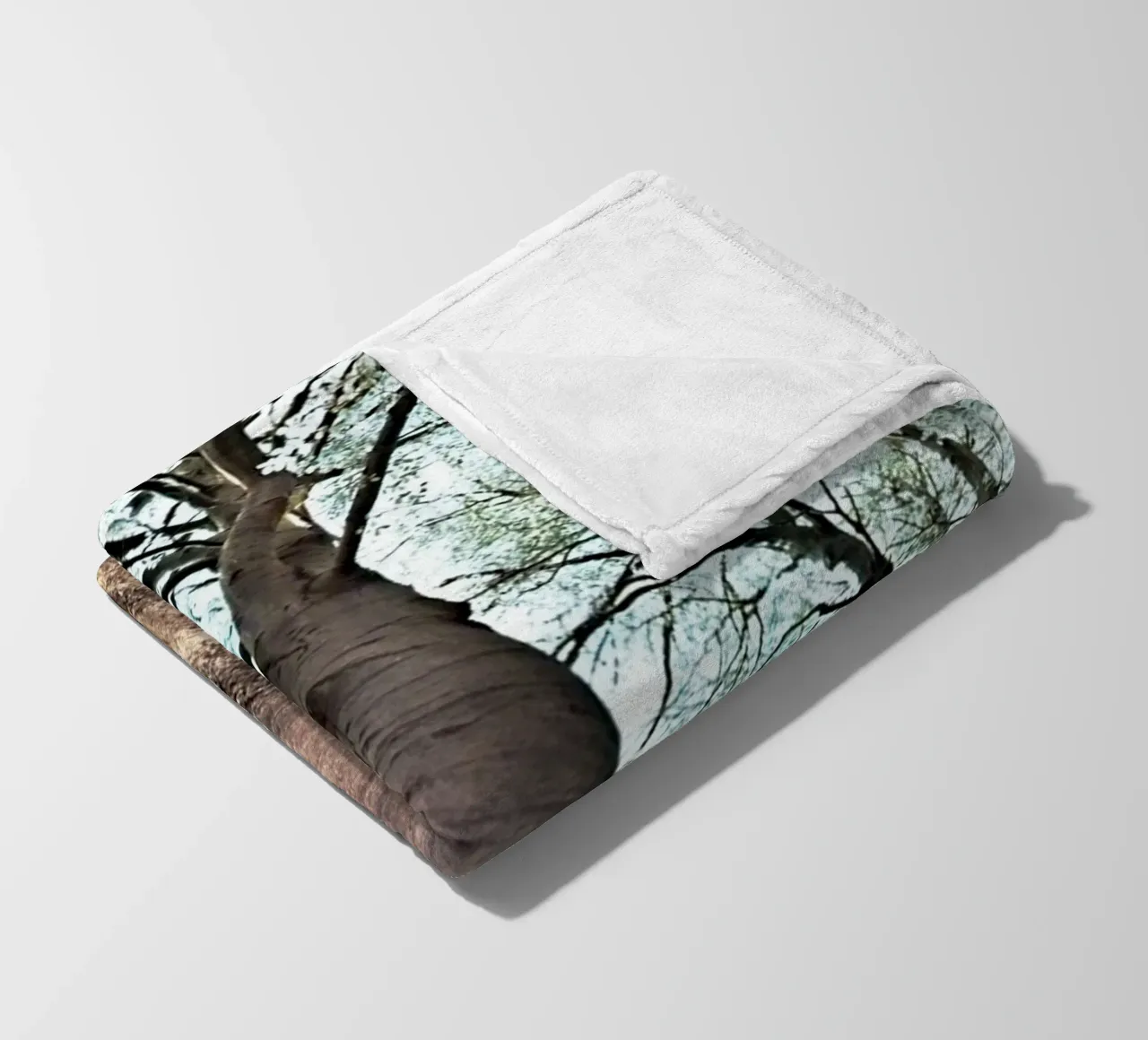 Waldbaum Fleecedecke von rapunsell