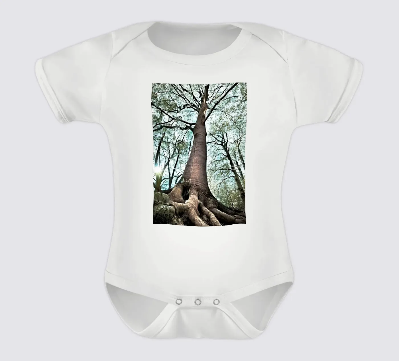 Arbre forestier body bébé de rapunsell