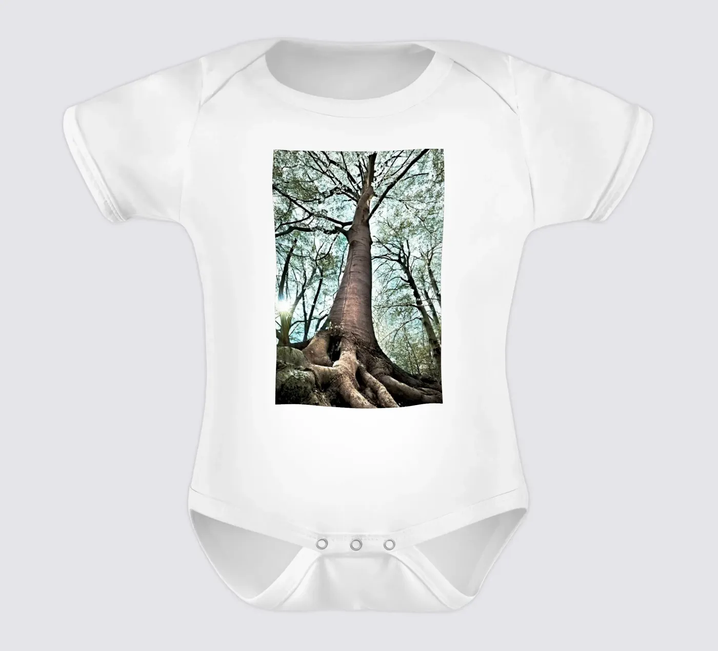 Arbre forestier body bébé de rapunsell