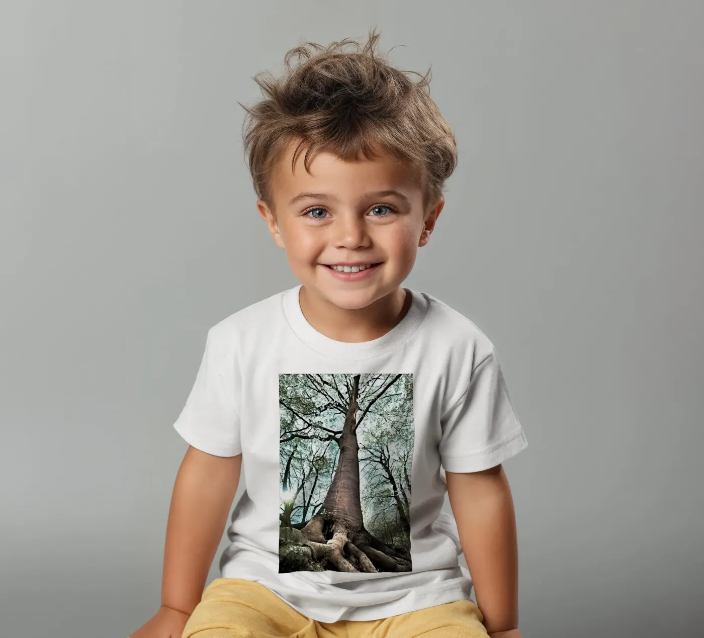 Forest Tree Kinder T-Shirt von rapunsell