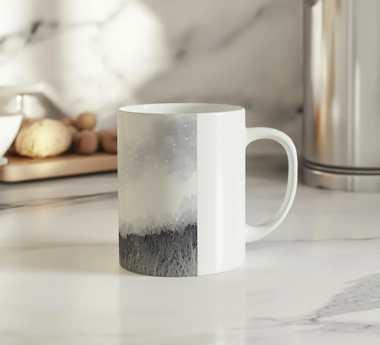 neve inverno tazza in ceramica da NEW LIFE