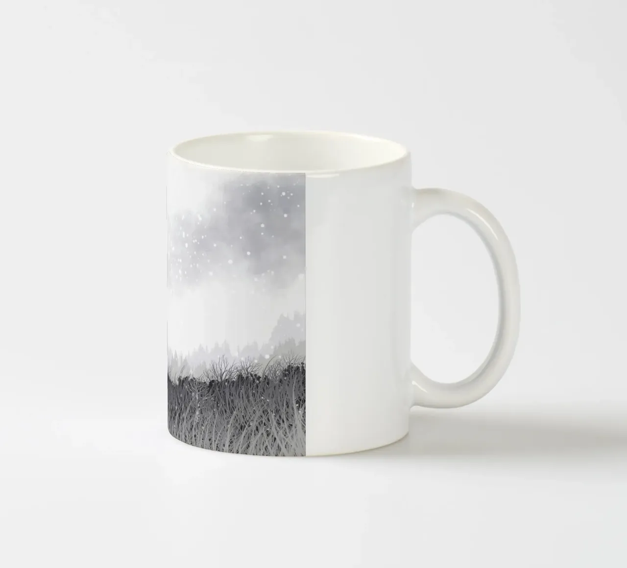 neve inverno tazza in ceramica da NEW LIFE