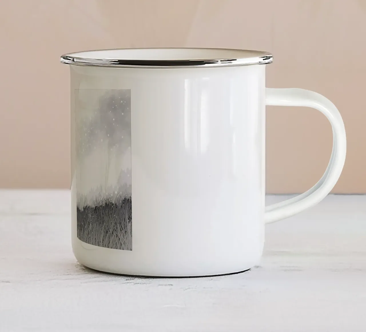 neve inverno tazza in smalto da NEW LIFE