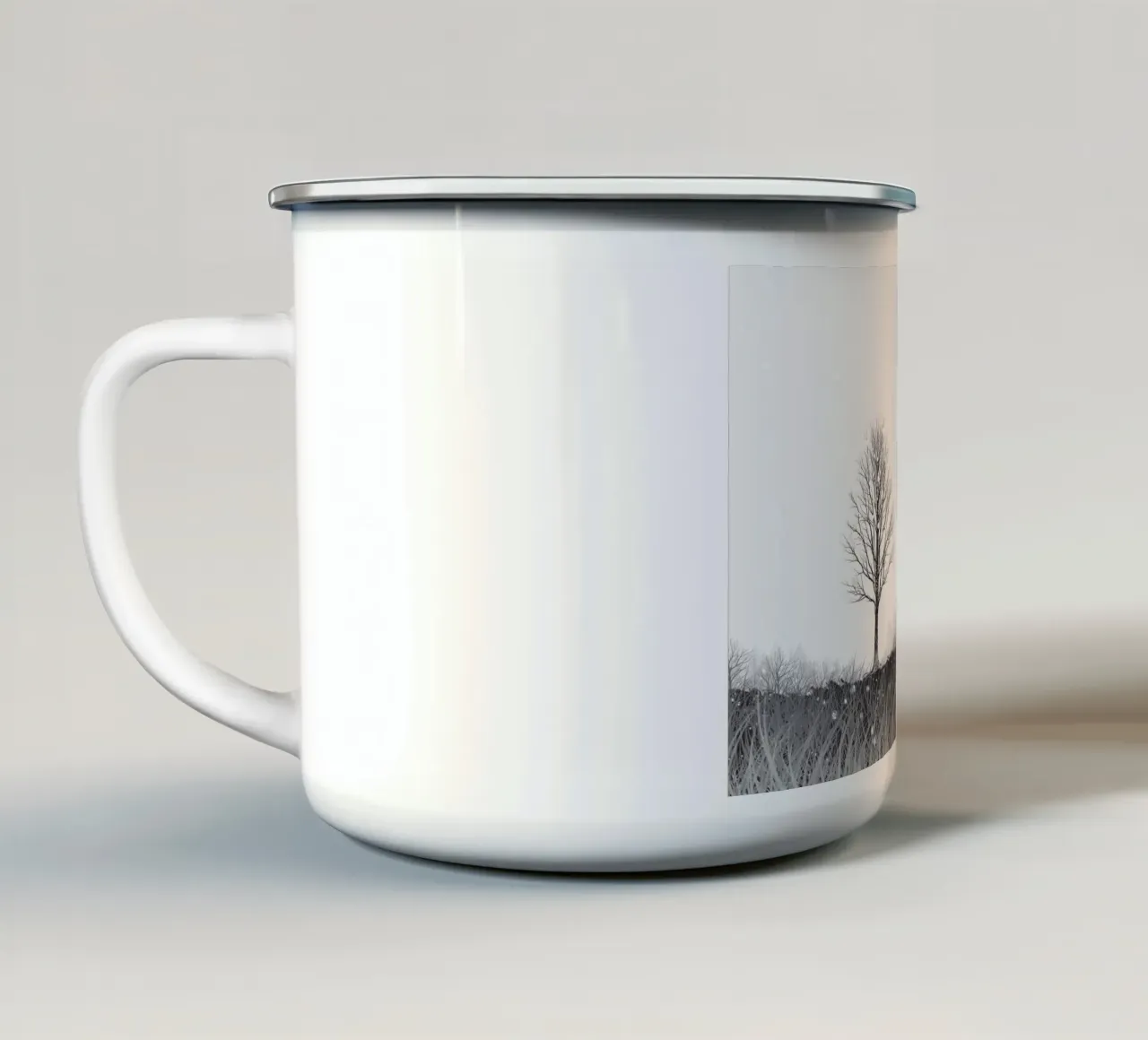 neve inverno tazza in smalto da NEW LIFE