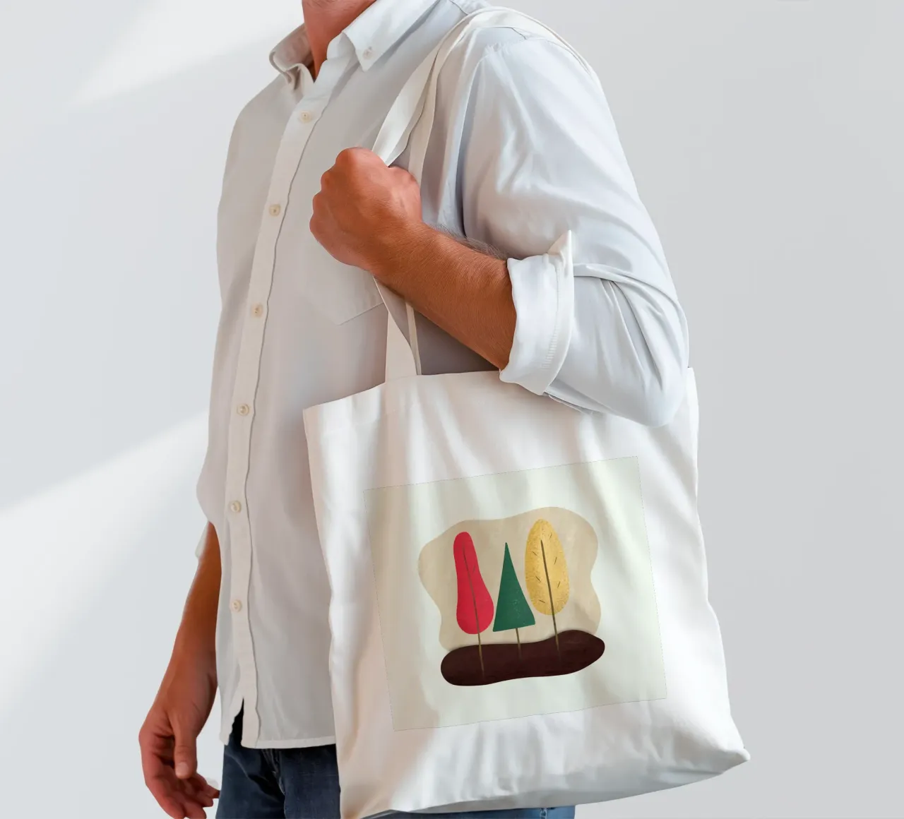 feuilles d'automne tote bag de Bttn