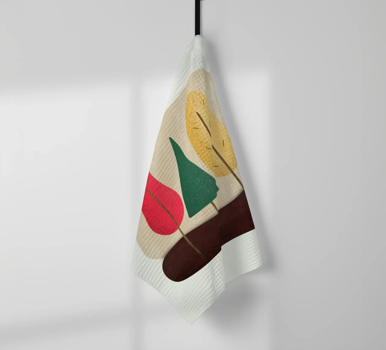 foglie d'autunno canovaccio da cucina da Bttn
