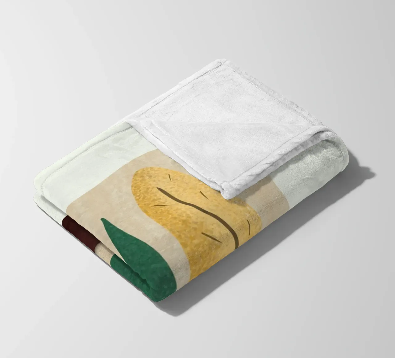 foglie d'autunno coperta in pile da Bttn
