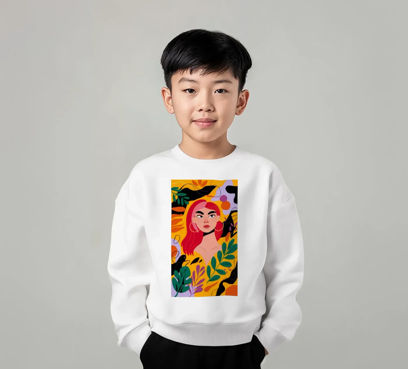 Ruby Haired Muse felpa bambino da Paez Harmony