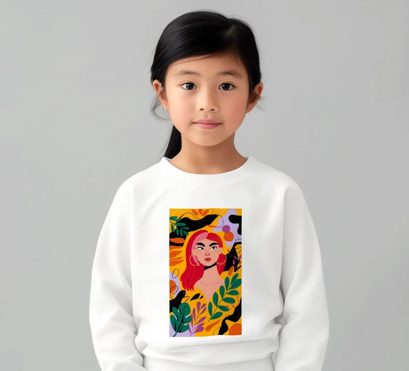 Ruby Haired Muse felpa bambino da Paez Harmony