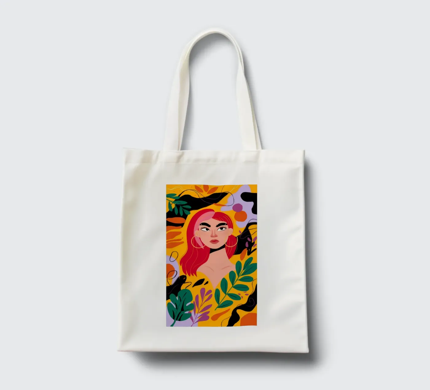 Ruby Haired Muse jute draagtas van Paez Harmony