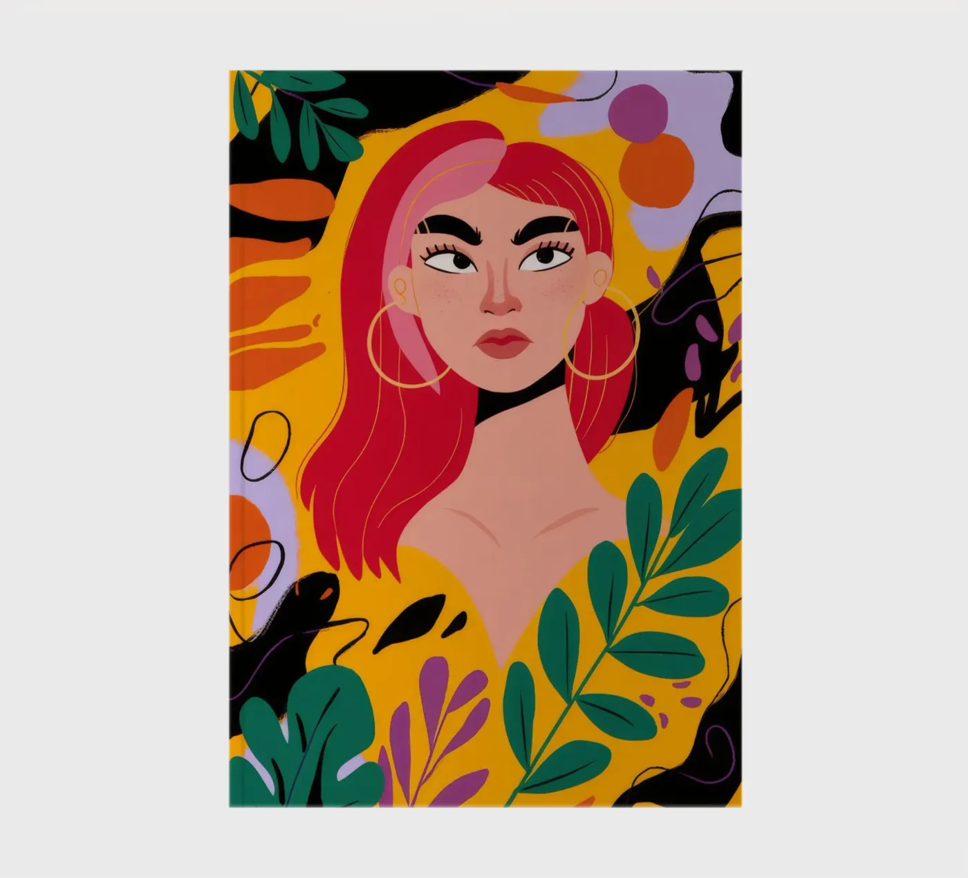 Robijnharige Muze notitieboek van Paez Harmony