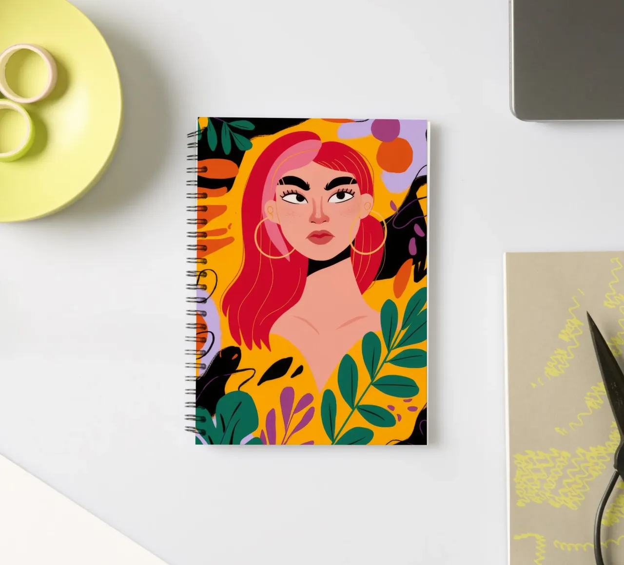 Ruby Haired Muse Ringbuch von Paez Harmony