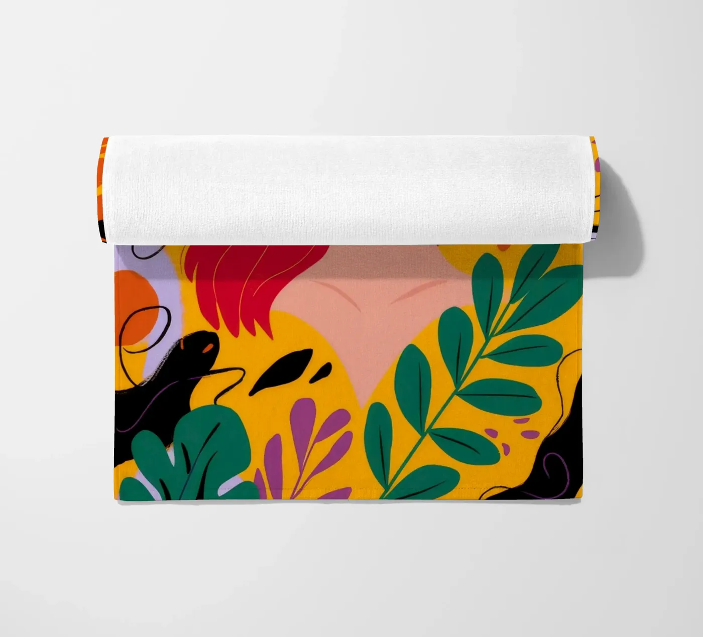 Ruby Haired Muse serviette de plage de Paez Harmony