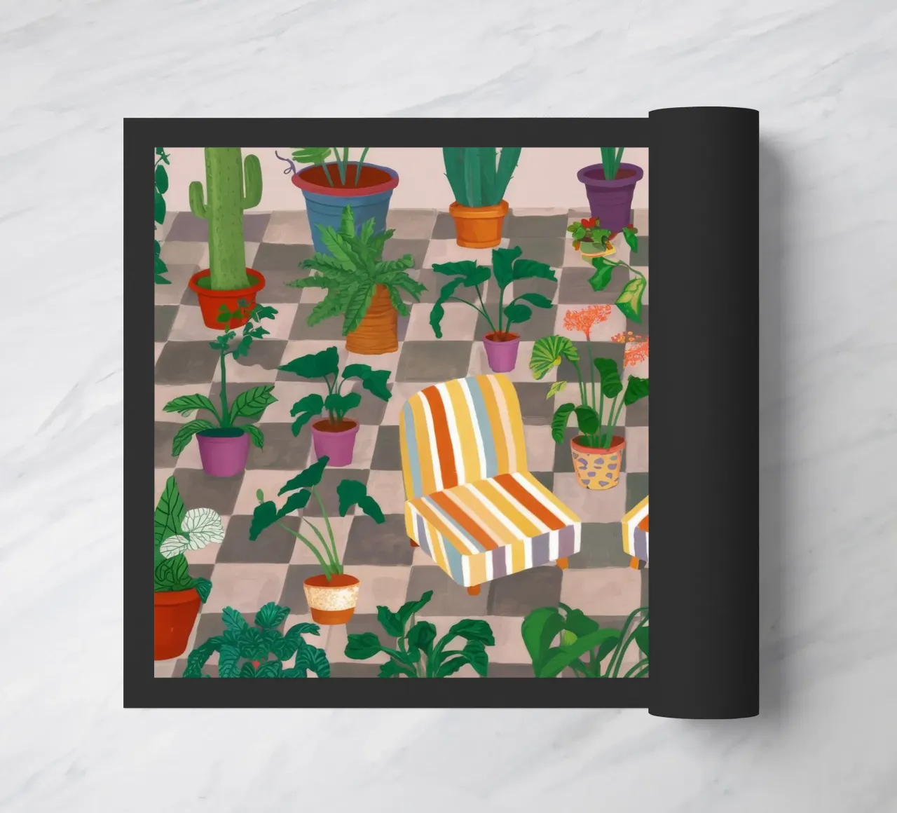 Balcone Plantopia a più livelli zerbino da Paez Harmony