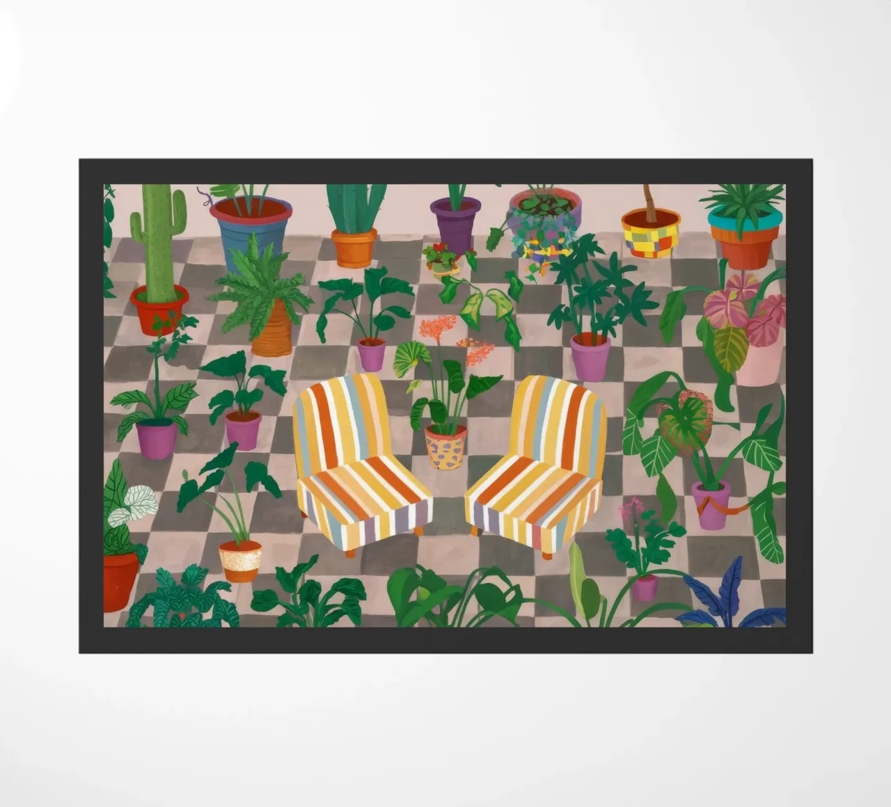 Balcone Plantopia a più livelli zerbino da Paez Harmony