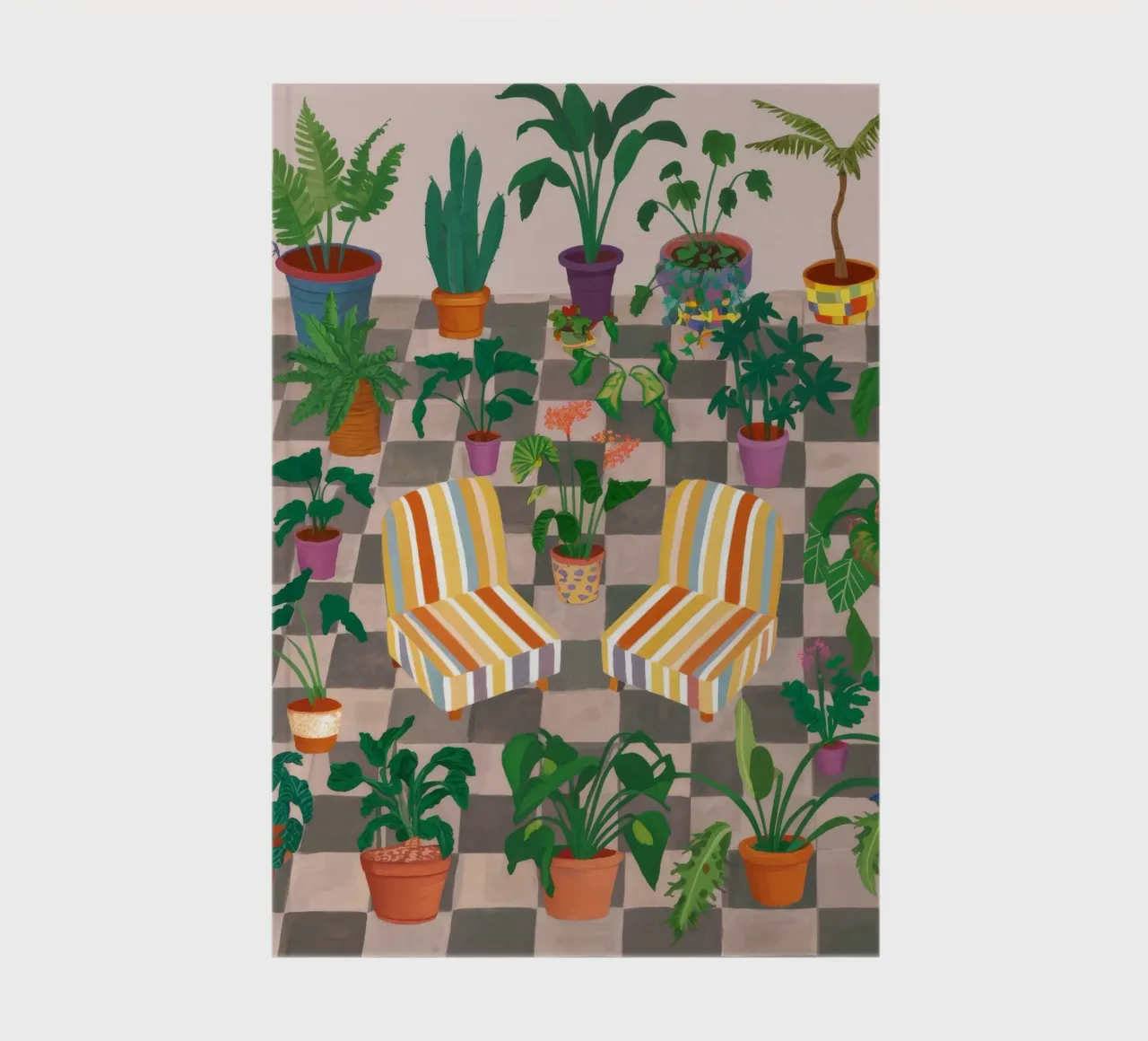 Balcone Plantopia a più livelli diario da Paez Harmony
