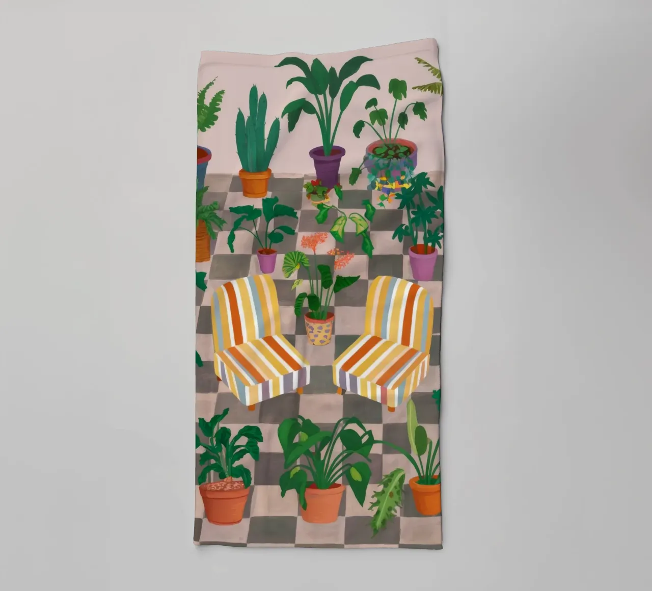 Balcone Plantopia a più livelli asciugamano da bagno da Paez Harmony