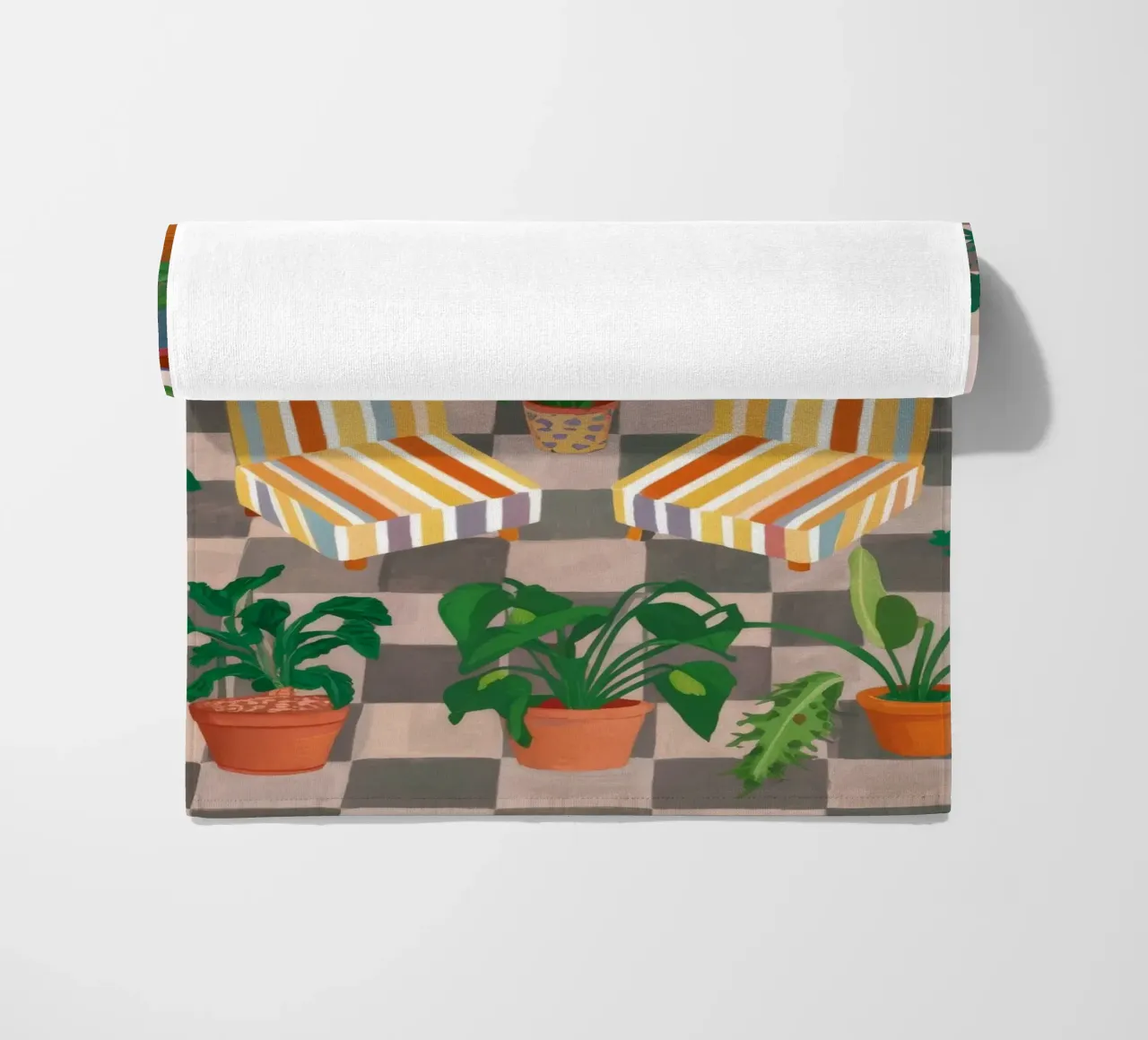 Balcone Plantopia a più livelli telo mare da Paez Harmony