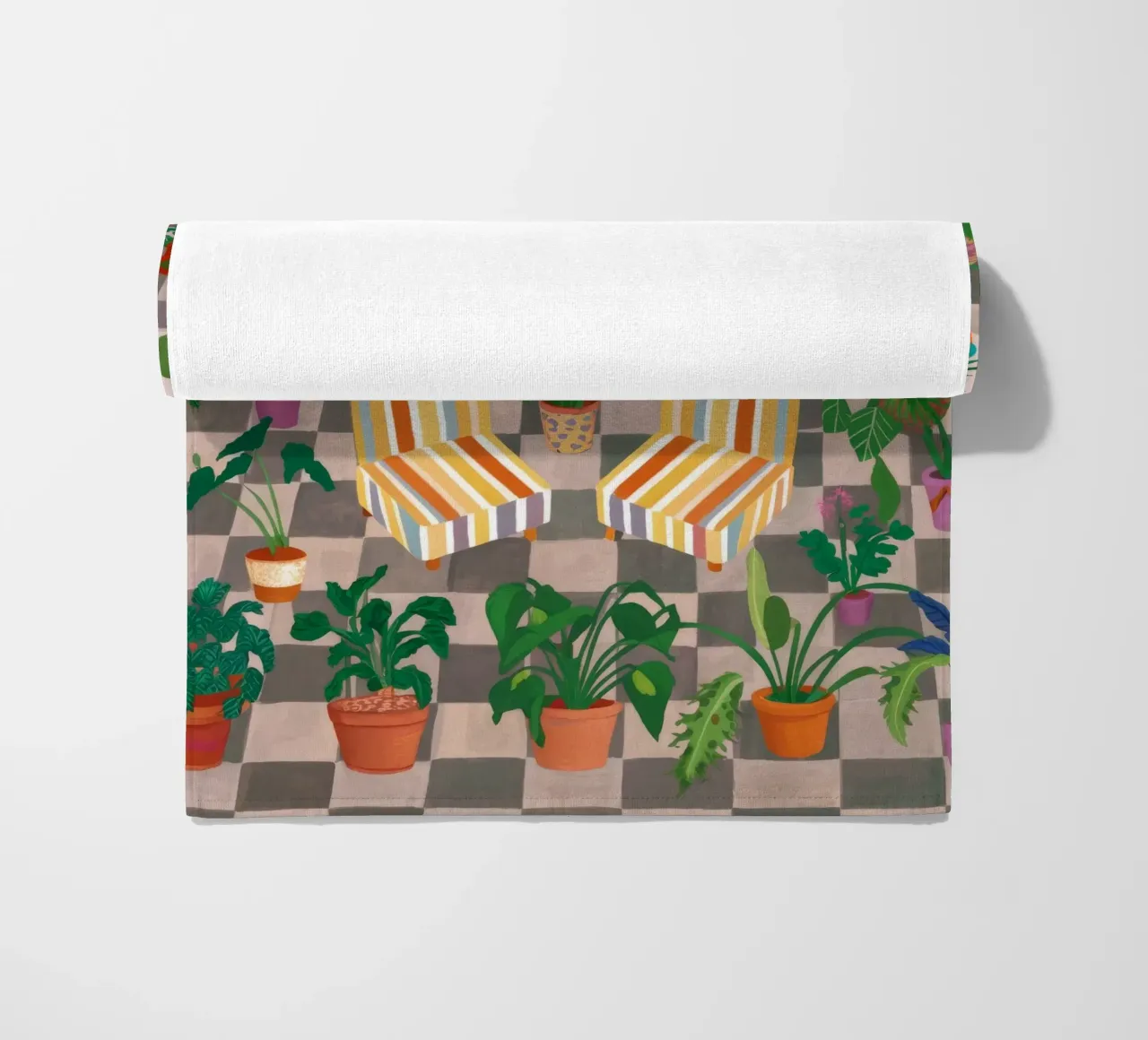 Balcone Plantopia a più livelli telo mare da Paez Harmony
