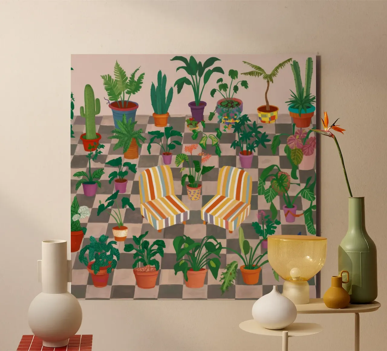Balcone Plantopia a più livelli alluminio dibond da Paez Harmony