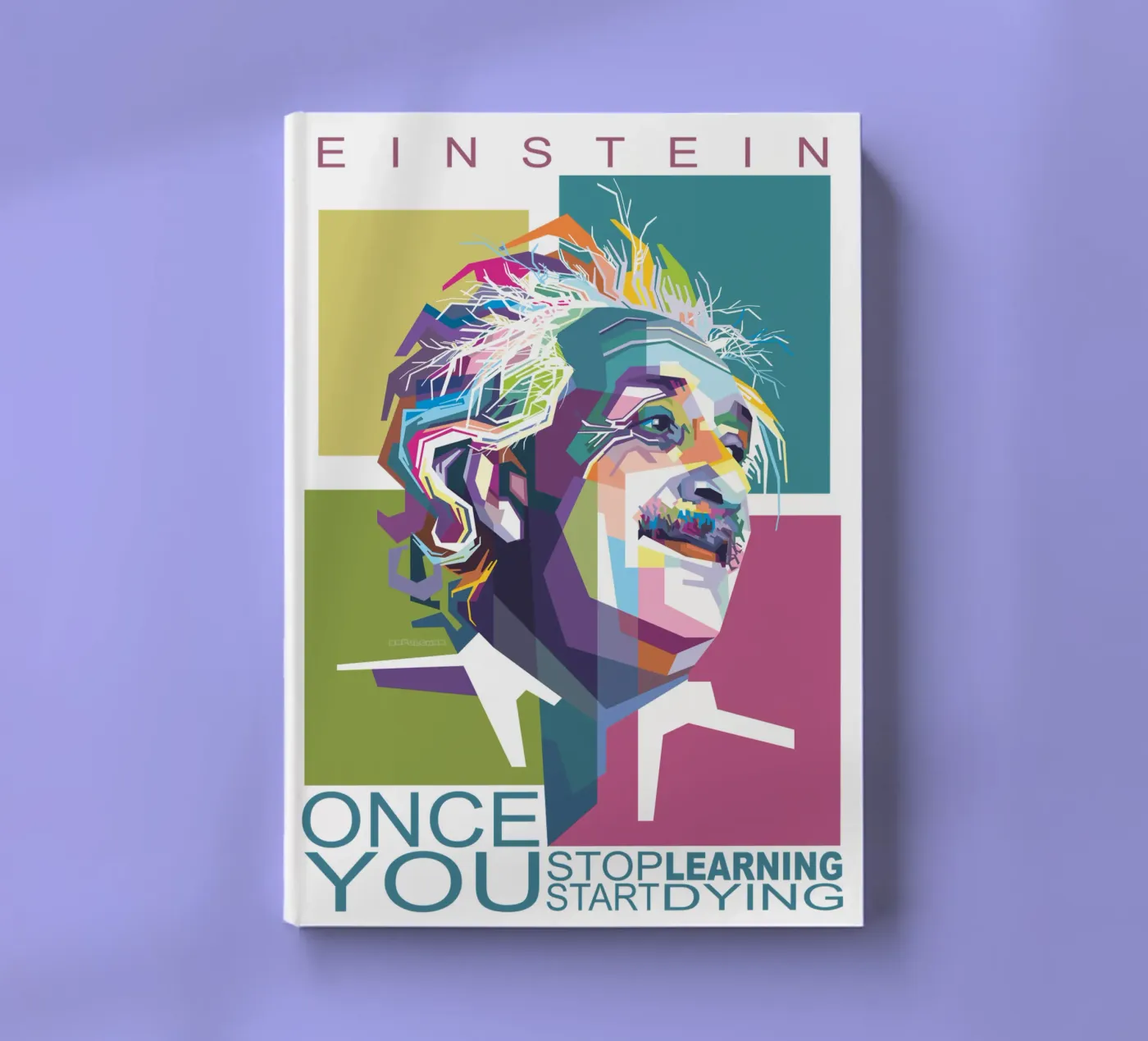 Citations d'Einstein carnet de Alkahfsmart