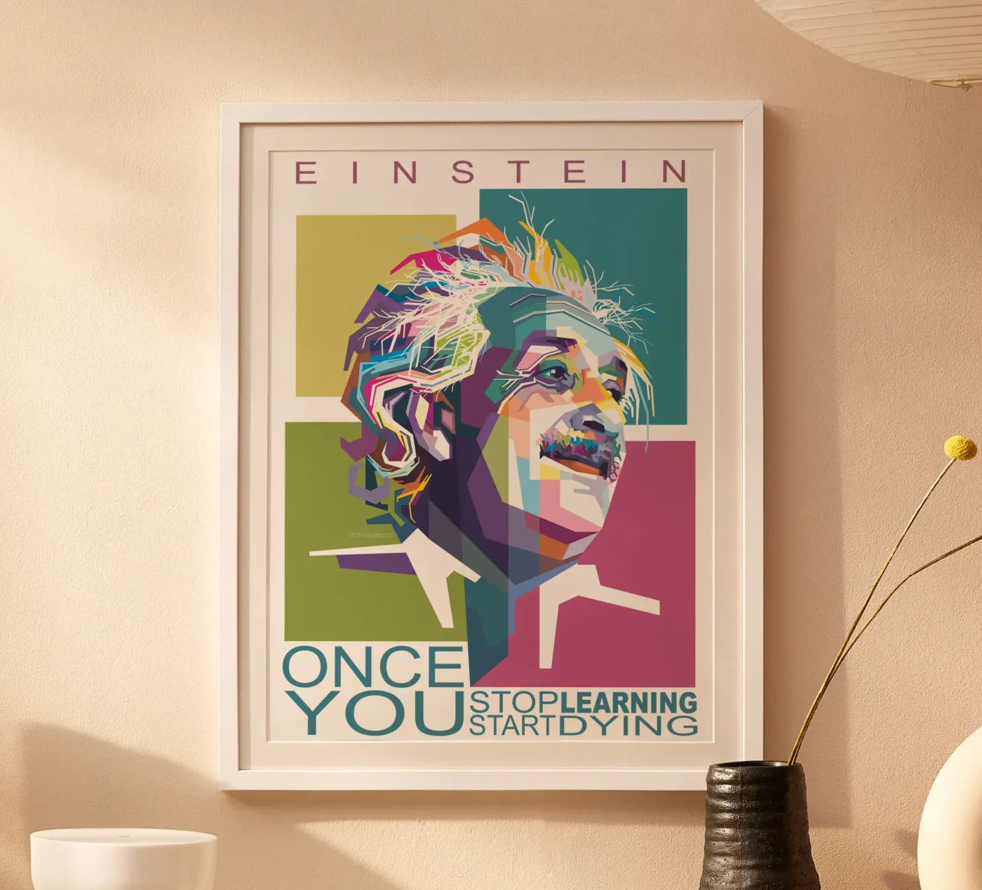 Citazioni di Einstein poster da Alkahfsmart