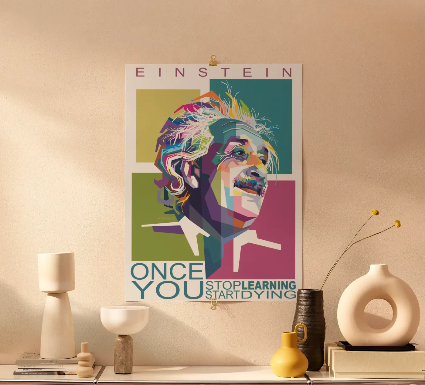 Citazioni di Einstein poster da Alkahfsmart