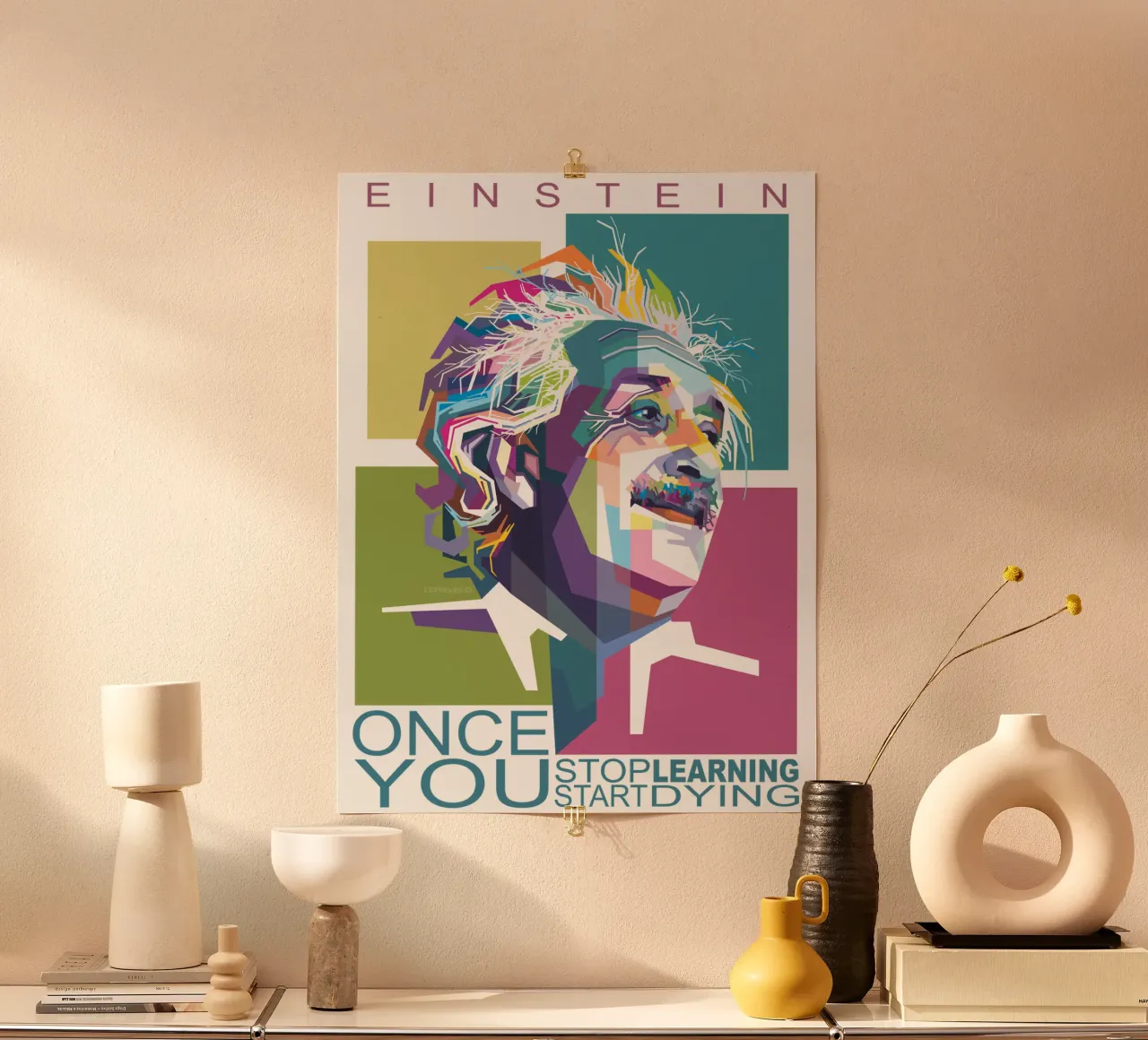 Citazioni di Einstein poster da Alkahfsmart