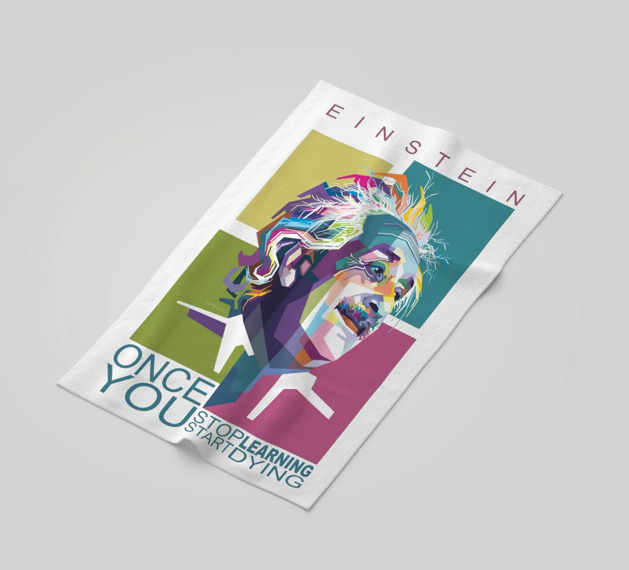 Citazioni di Einstein telo mare da Alkahfsmart