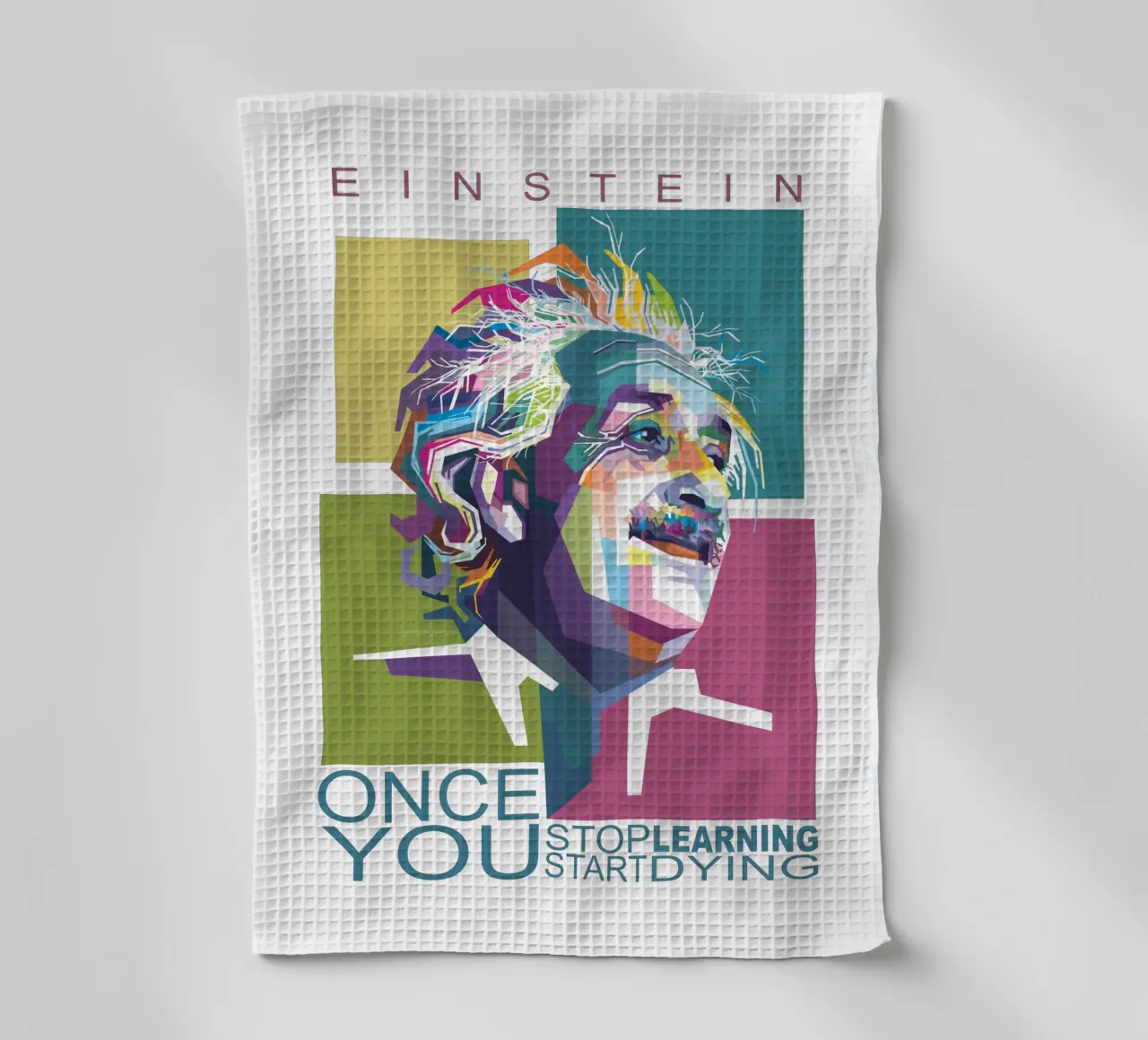 Einstein Quotes torchon de Alkahfsmart