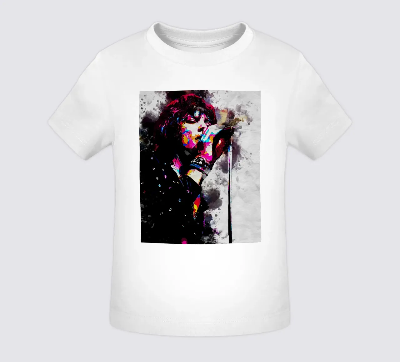 Mick Jagger WPAP SMUDGE maglietta neonato da neonartroom
