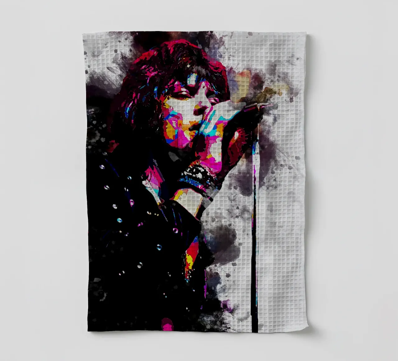 Mick Jagger WPAP SMUDGE canovaccio da cucina da neonartroom