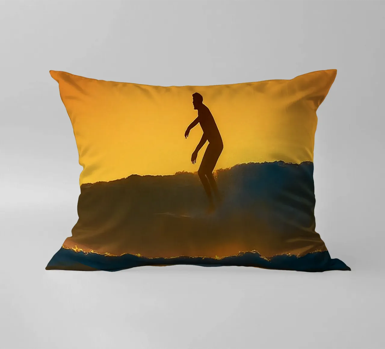 Surf Fine Art Photography decorative cushion by rapunsell