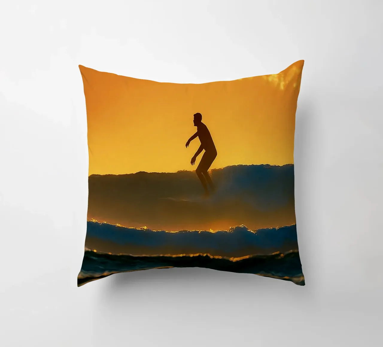 Surf Fine Art Photography decorative cushion by rapunsell