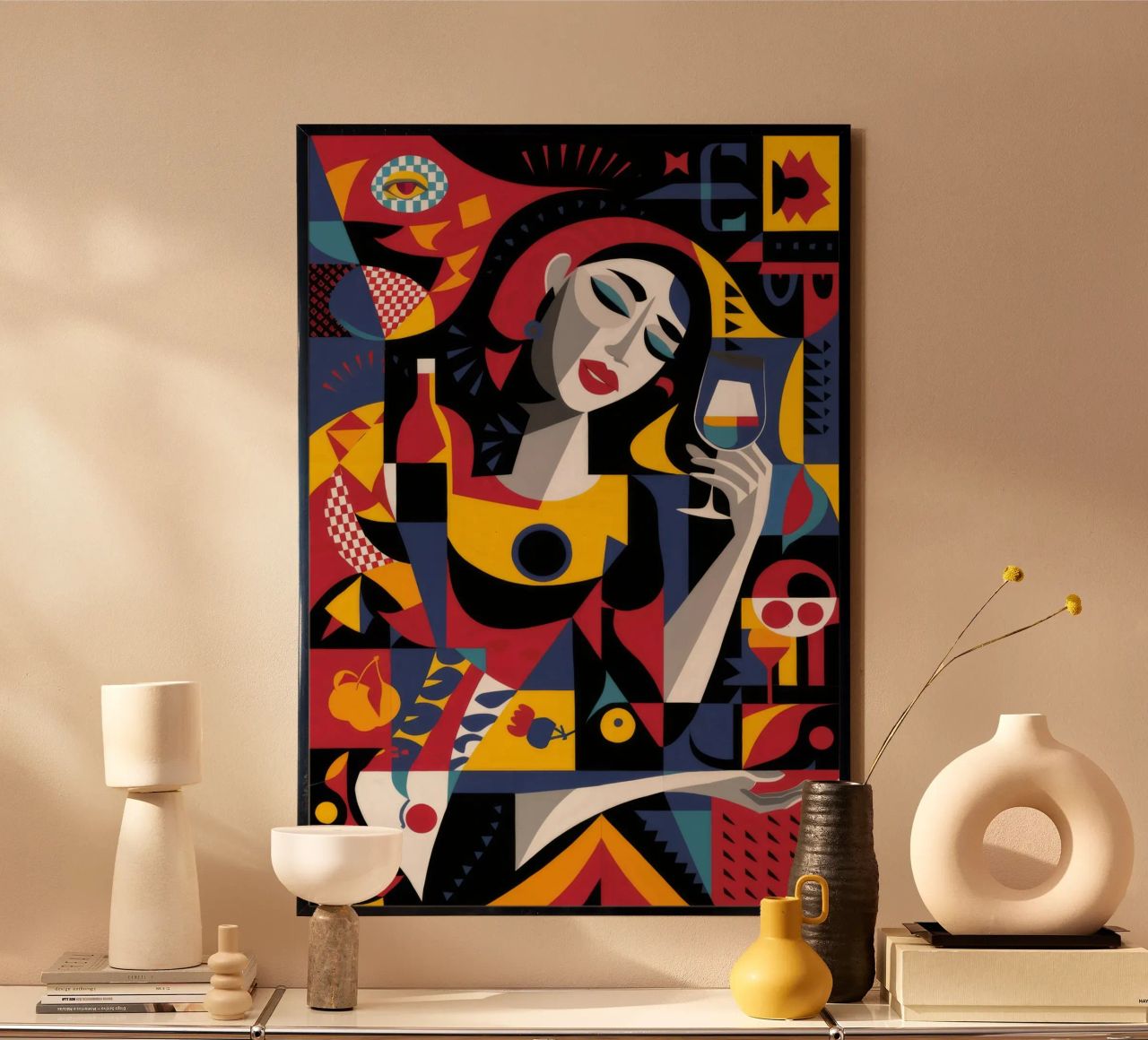 Abstract Musician's Dream poster by Paez Harmony